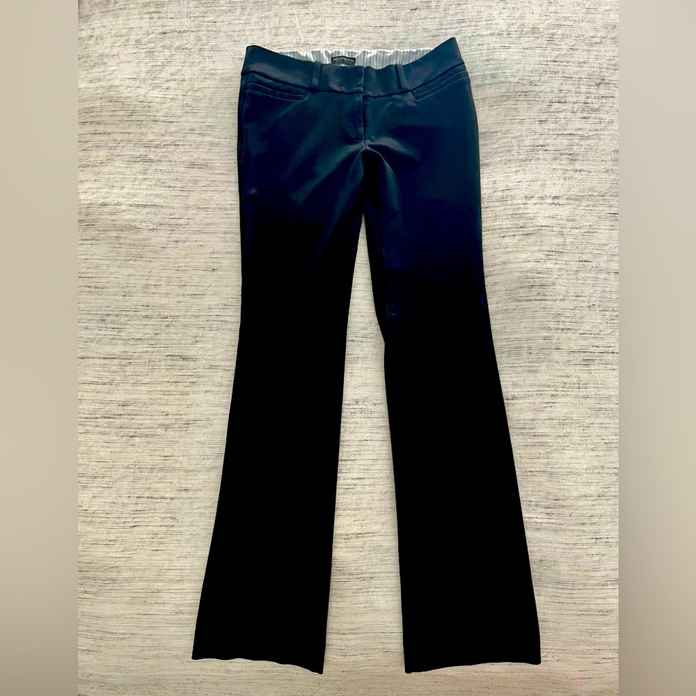 Classic Black Straight-Leg Trousers